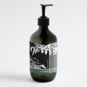 GUSTATORY Peppermint & Dark Cedar Hand & Body Wash (490ml) (Chocs & Sugars)