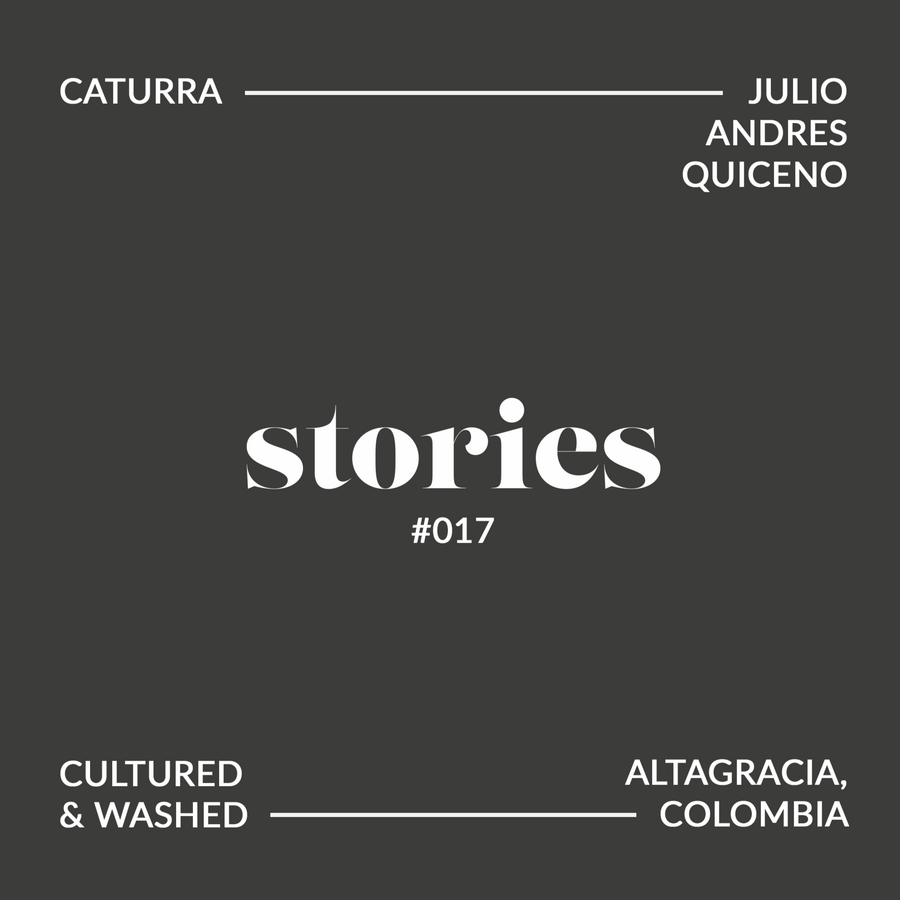 GUSTATORY Stories Colombia Julio Andres Quiceno Co-Ferment Coffee (125g) (#017)