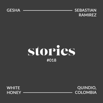 GUSTATORY Stories Colombia Sebastian Ramirez Gesha Coffee (#018)