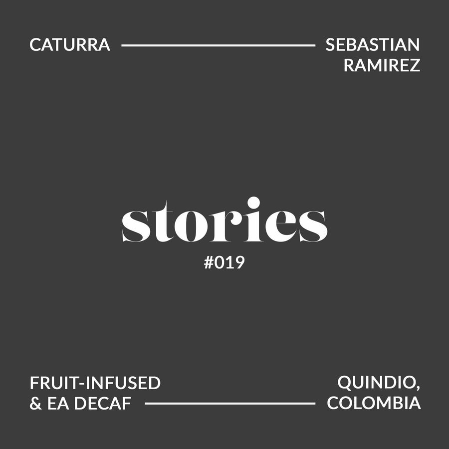 GUSTATORY Stories Onyx Coffee Lab Colombia Sebastian Ramirez Red Fruits Decaf Coffee (#019)