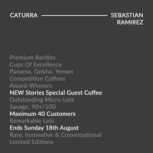 GUSTATORY Stories Onyx Coffee Lab Colombia Sebastian Ramirez Red Fruits Decaf Coffee (#019)