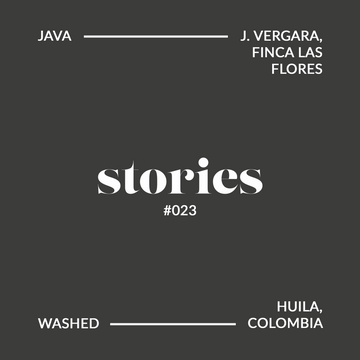 GUSTATORY Stories Colombia Las Flores Competition Java Coffee (#023)