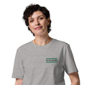 GUSTATORY Have A Good Day Organic Cotton Embroidered T-Shirt