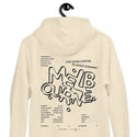 GUSTATORY Melbourne Coffee Scene Cotton Blend Embroidered Hoodie