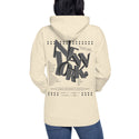 GUSTATORY New York Coffee Scene Cotton Blend Embroidered Hoodie