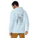 GUSTATORY Tokyo Coffee Scene Cotton Blend Embroidered Hoodie