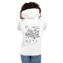 GUSTATORY Edinburgh Coffee Scene Cotton Blend Embroidered Hoodie