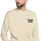 GUSTATORY Coffee & Chats Cotton Blend Embroidered Sweatshirt